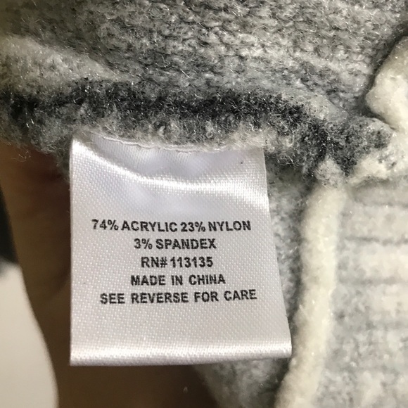 MINNE Grey Cream Ombré Turtleneck Sweater - Picture 6 of 10